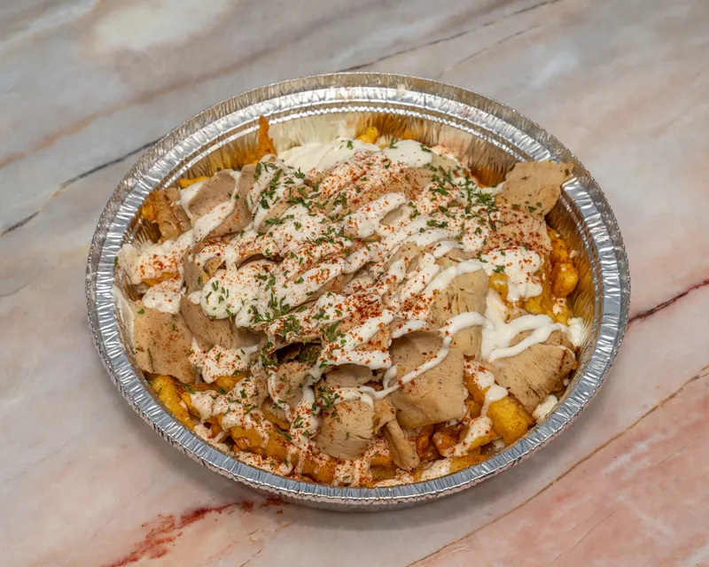 Chicken Athena Fries