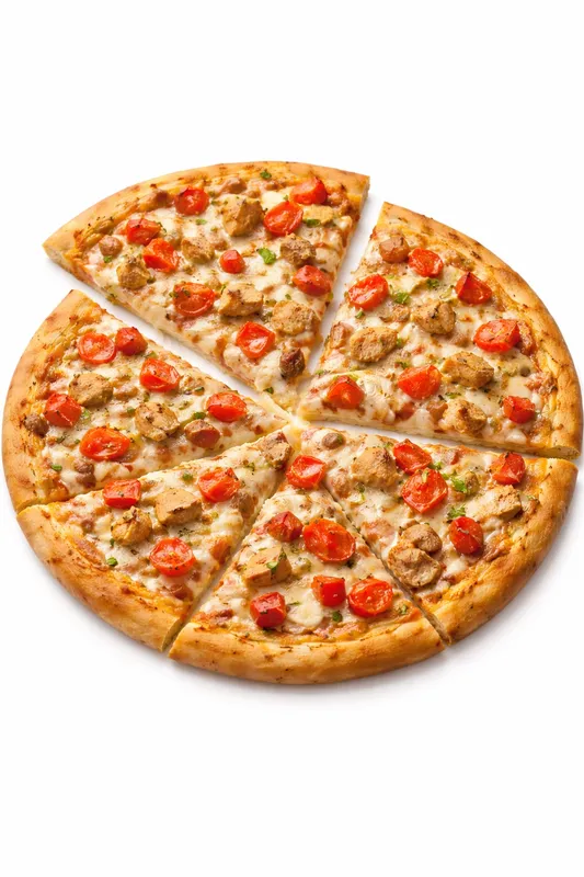 Alfredo Chicken Pizza