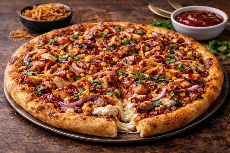 Western BBQ Chicken Pizza
