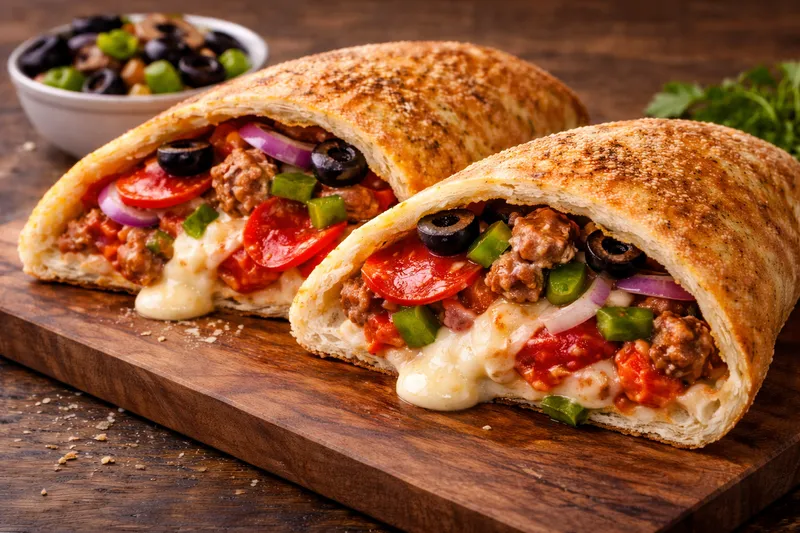 Coney Island Calzone