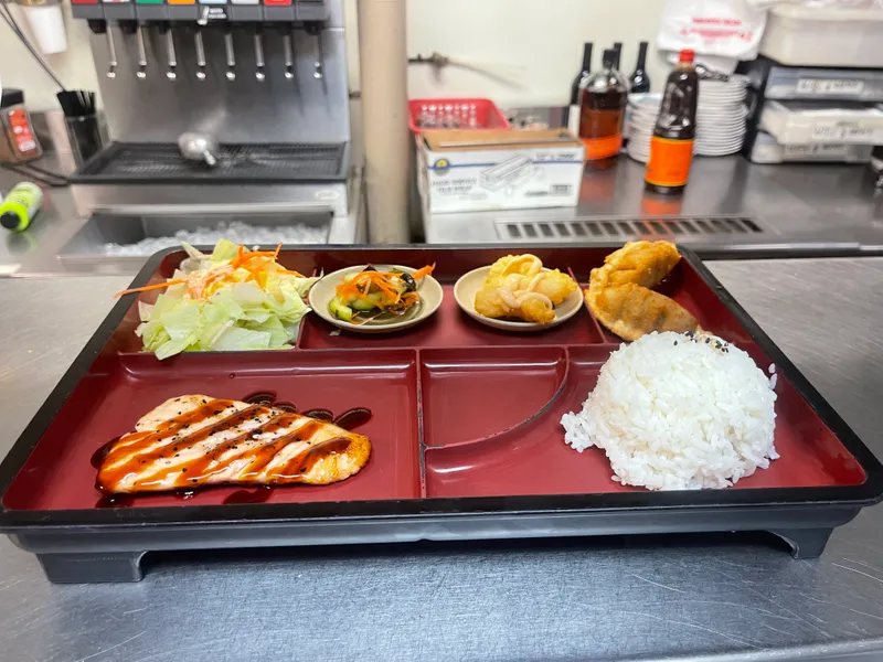 Lunch- Salmon Teriyaki