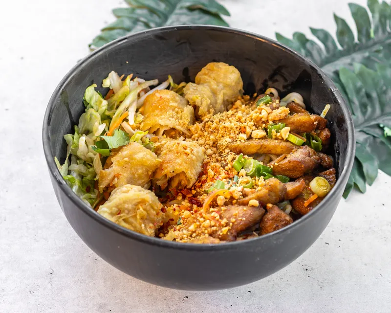 Pork Egg Roll Noodle Salad