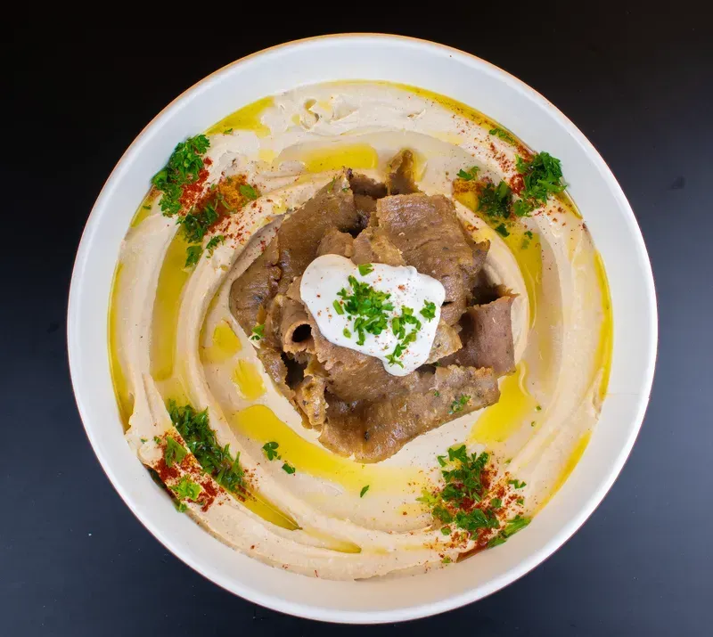 Hummus With Meat