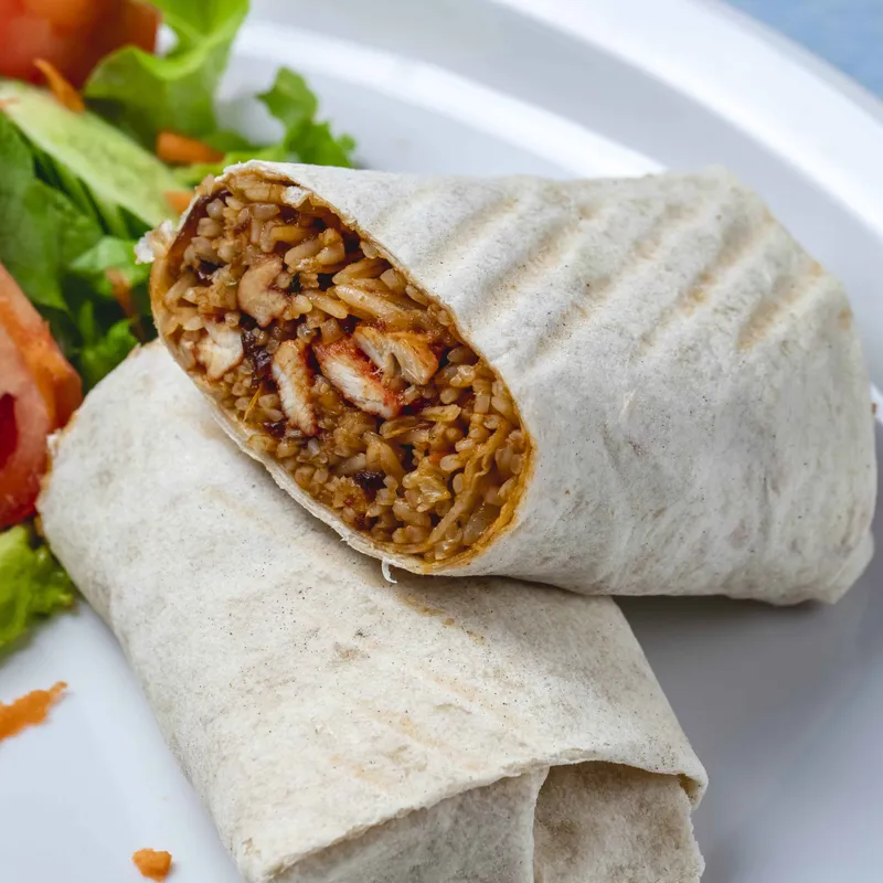 Chicken Fajita Burrito