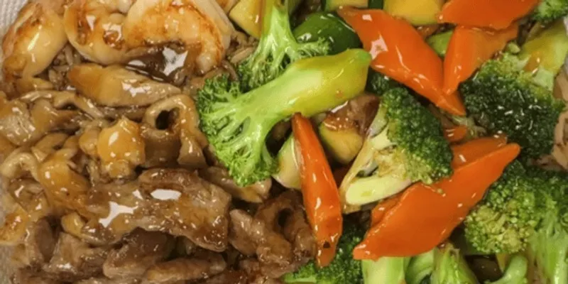 Fuji Combo (Chicken, Steak, Shrimp) For 2