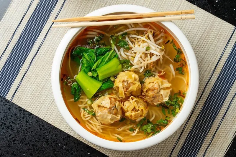 Wonton Noodle Soup