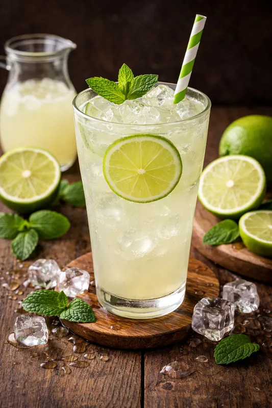 Fresh Limes Lemonade