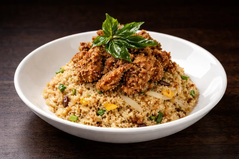 Thai Herbal Chicken Fried Rice