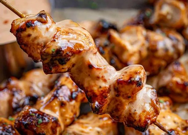 Pargiot/Baby Chicken Skewer
