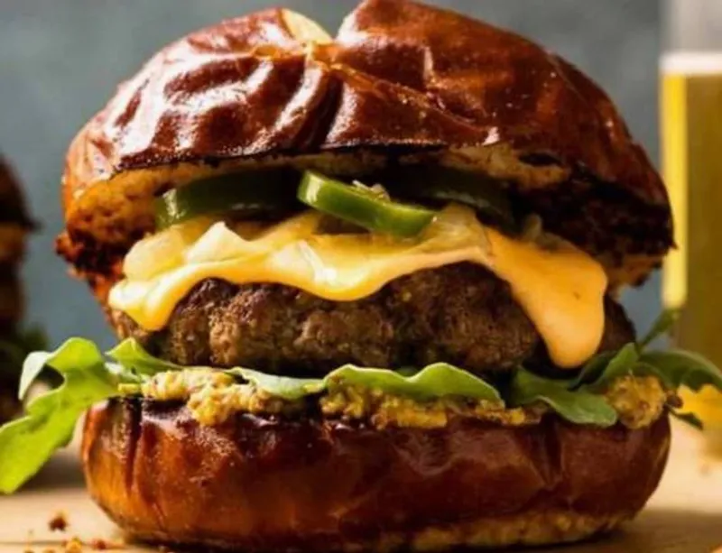 Cheese Burger & Fries