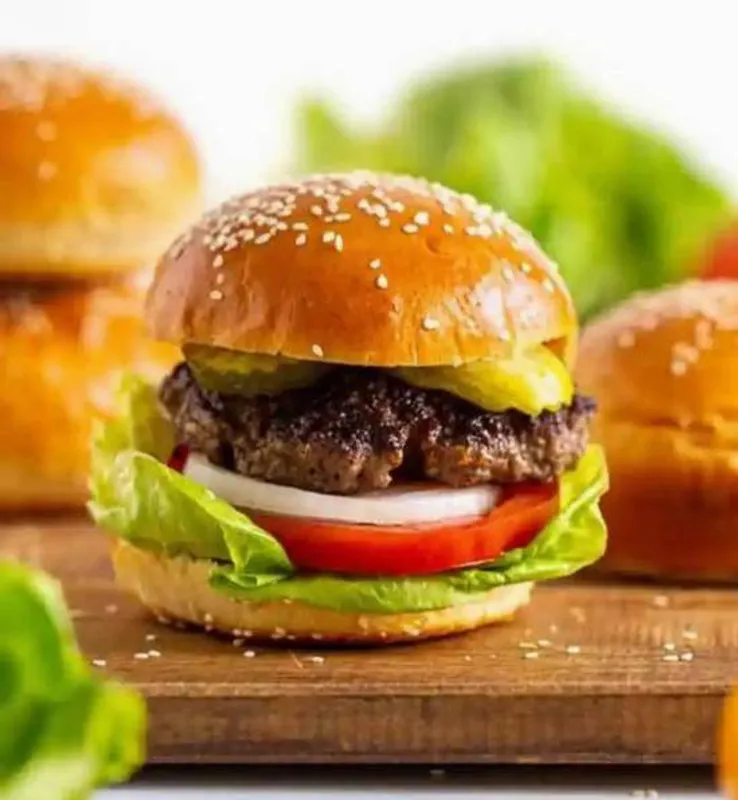 Spicy Burger & Fries