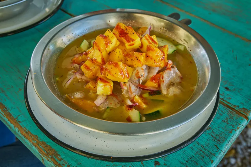 Mango Habanero Shrimp Ceviche