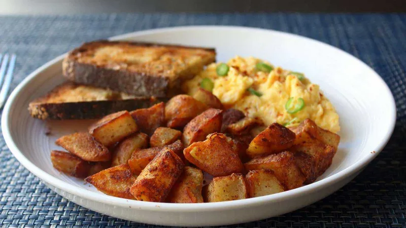 Classic 1 Egg, Home Fries, Meat and Toast