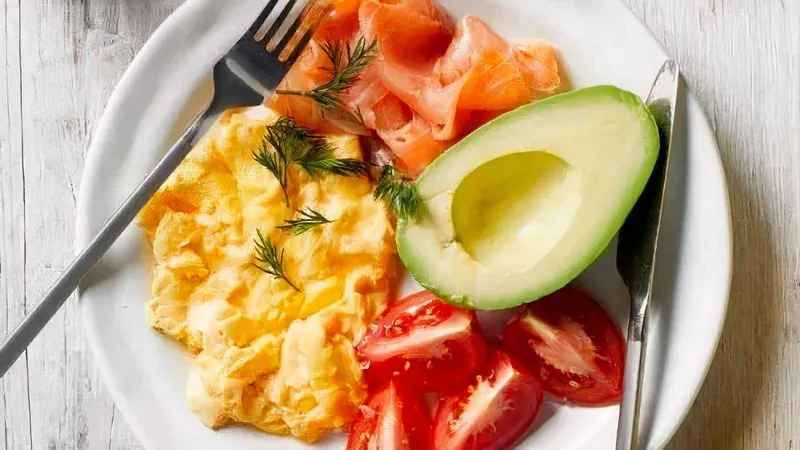 Smoked Salmon & Eggs
