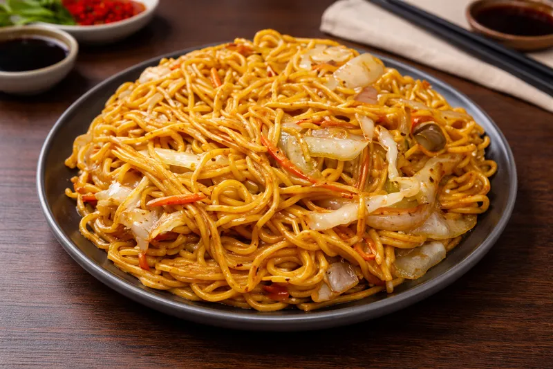 2 Vegetable Lo Mein