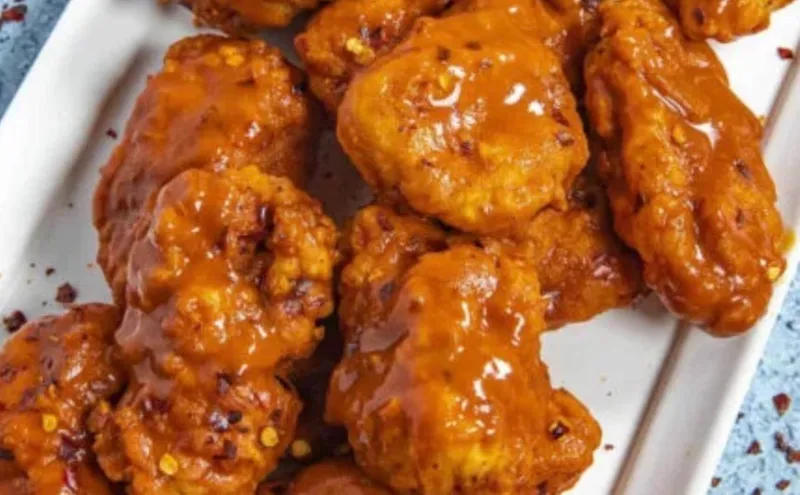 12 Pcs Boneless Wings with Fries