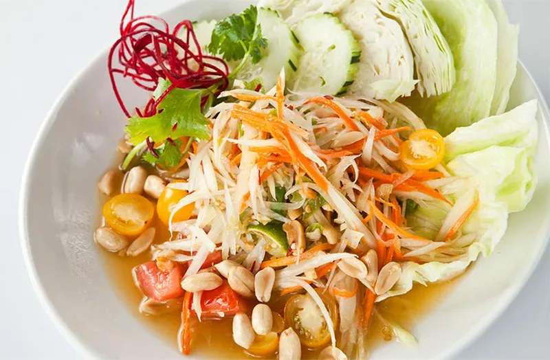 Papaya Salad Peanut