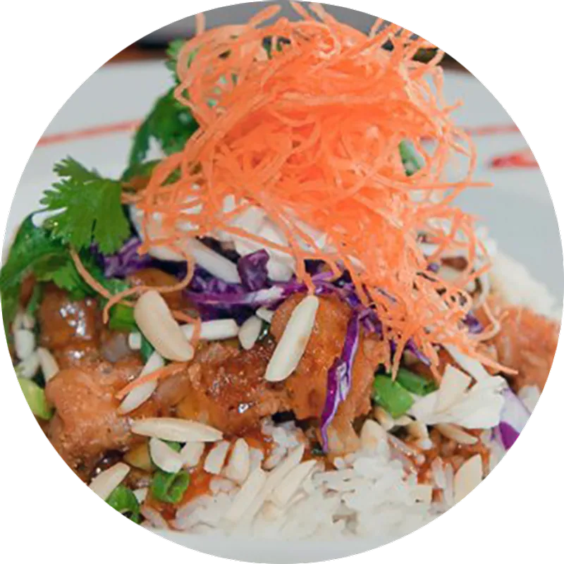 Almond Sriracha Chicken