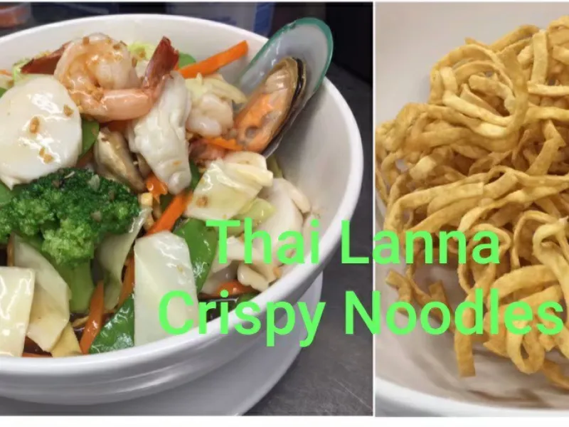 Thai Lanna Crispy Noodles