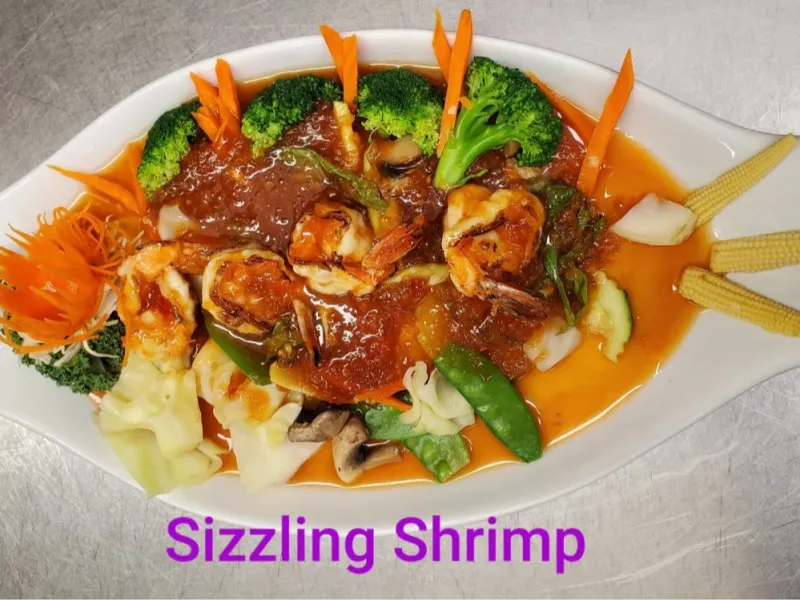 Sizzling Shrimp