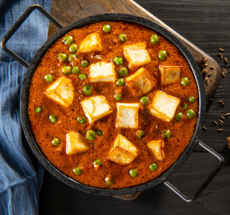 53. Matar Paneer