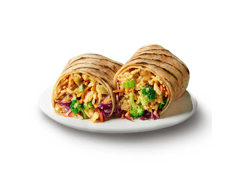 Buddha Satay Burrito