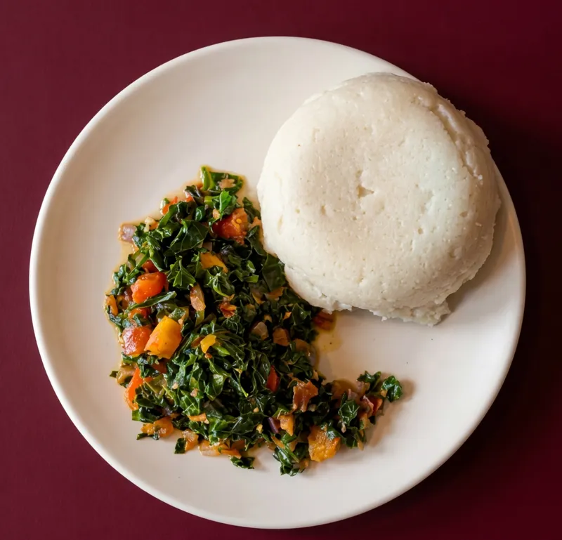 Kenyan Ugali - Vegetarian