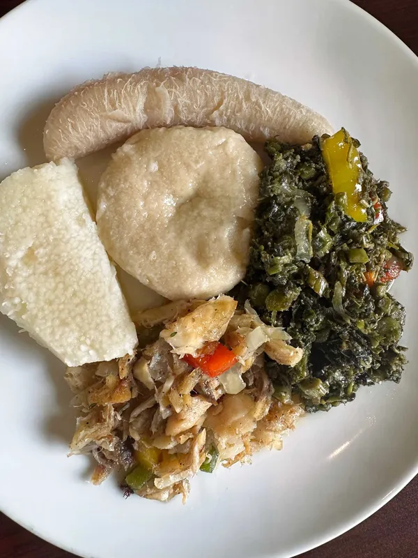 Callaloo And Saltfish (Small)