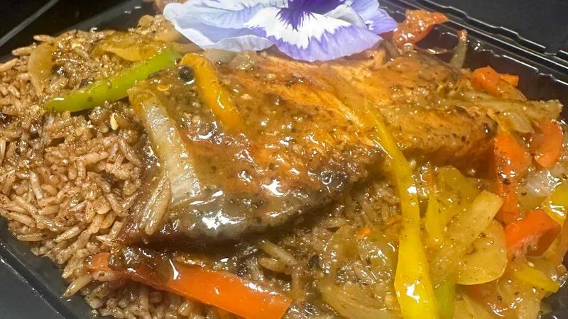 Lemon Pepper Salmon Meal