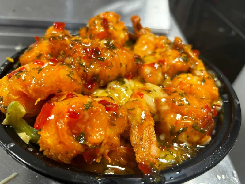 Sweet Chili Shrimp Rasta Pasta