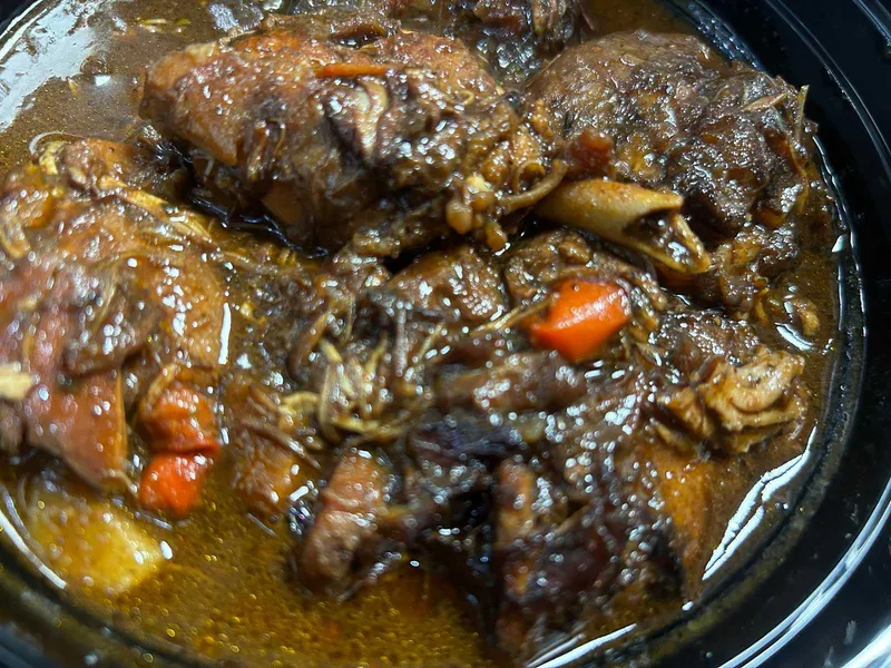 Brown Stew Chicken A La Carte