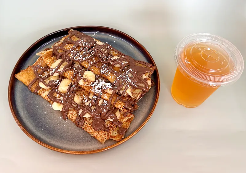 Banana Nutella Crepes