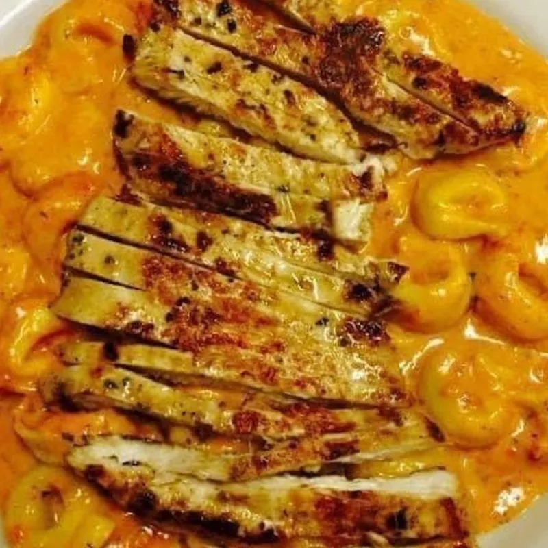 Tortellini Alla Panna Grilled Chicken Lunch