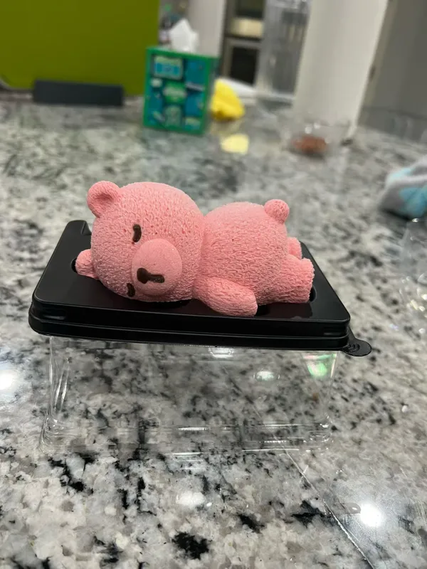Strawberry Bear Mousse Cake