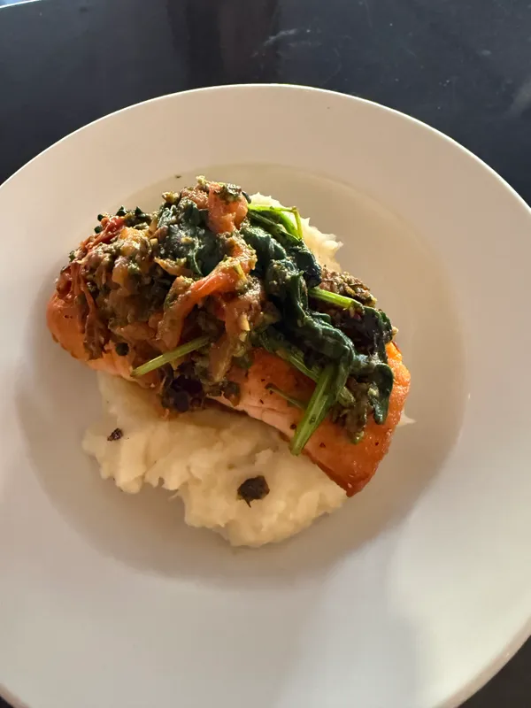 Stuffed Salmon