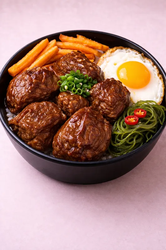 Satay Braised Beef Shank Bowl