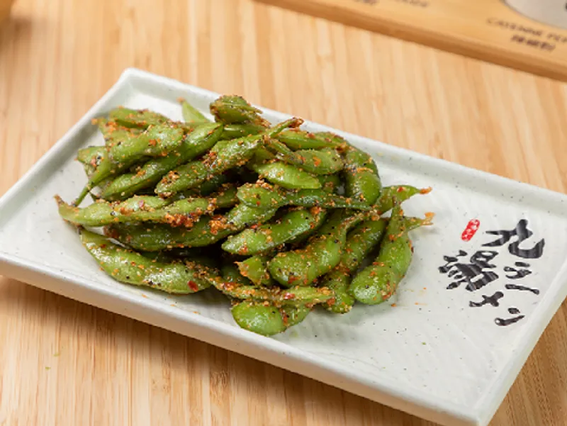 Chili Garlic Edamame
