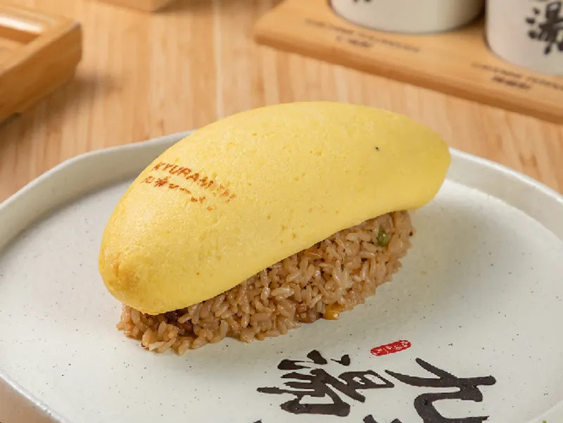 Classic Japanese Omurice Combo