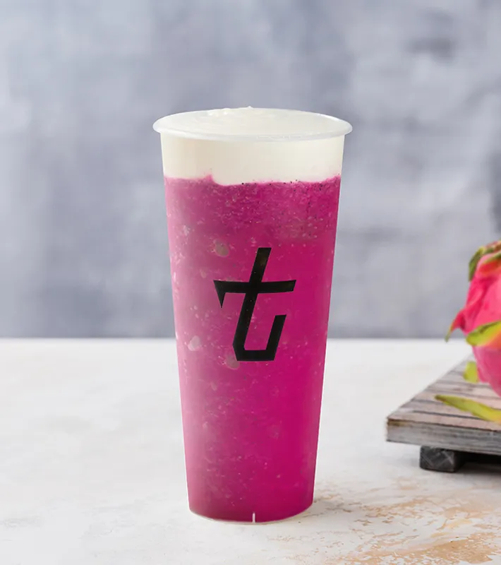 Dragon Fruit Tea with form