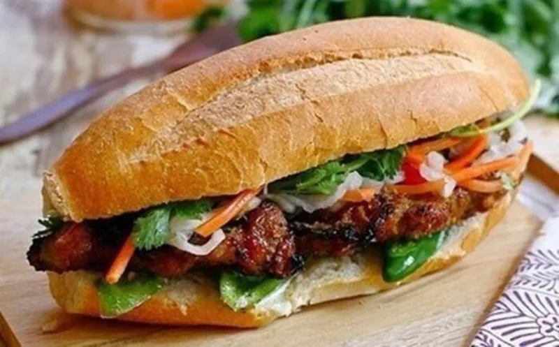 Bánh Mì Bò Nướng -Vietnamese Grilled Beef Sandwich
