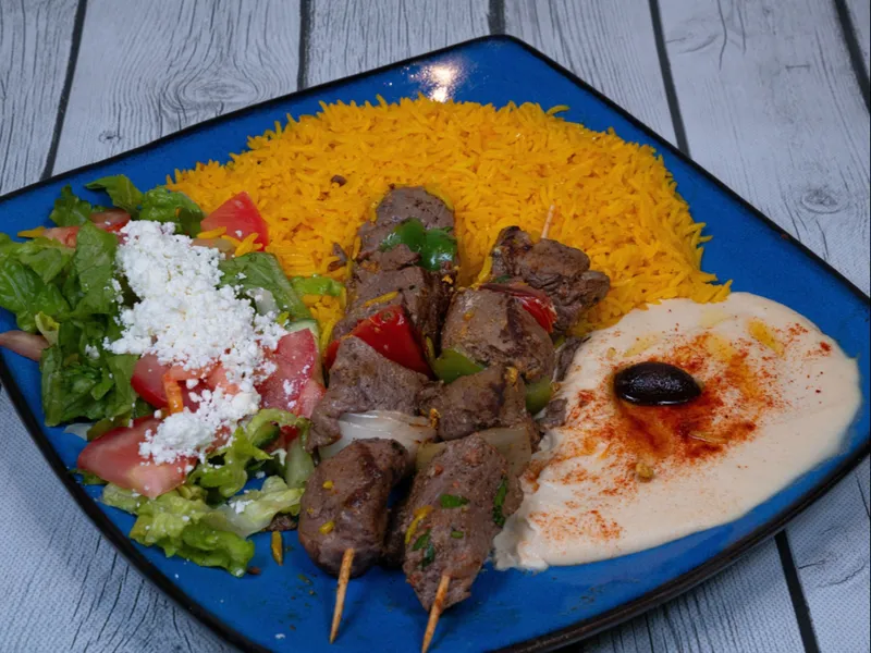 Beef Kebab Plate