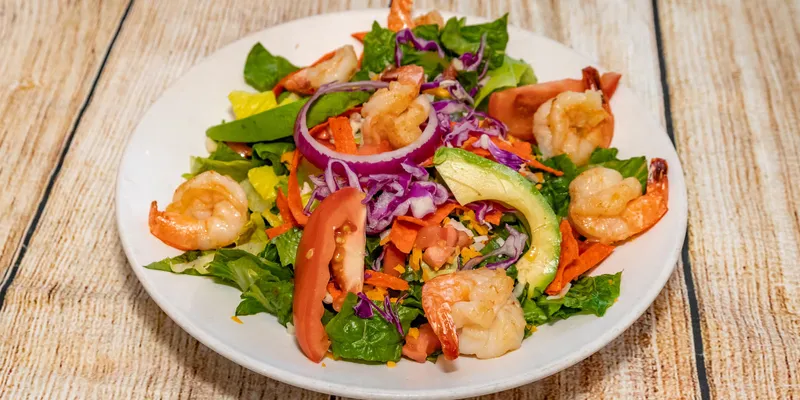 Garlic Shrimp Salad