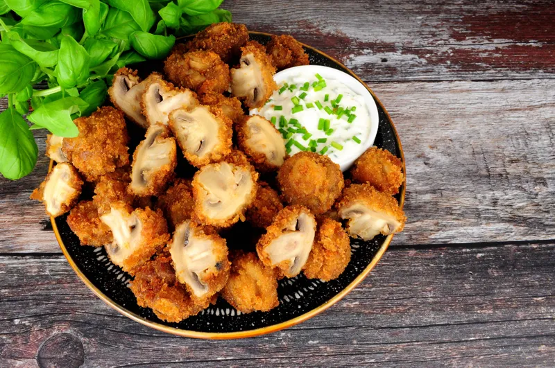 Breaded Mushrooms