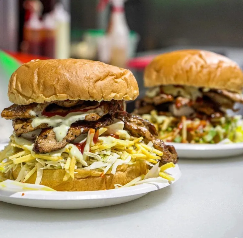 Hamburguesa Sencilla De Pollo