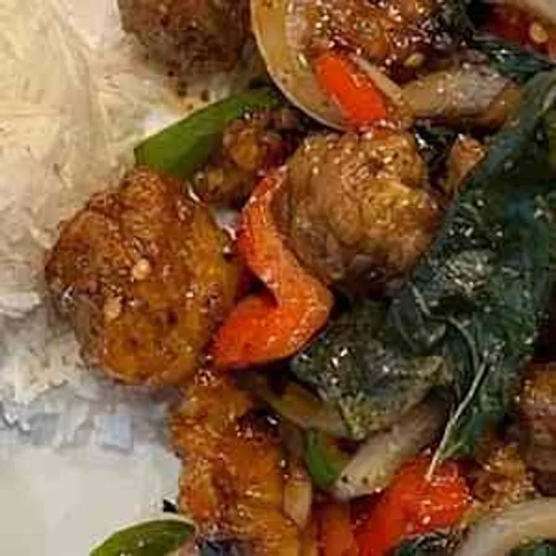 Crispy Chicken Basil