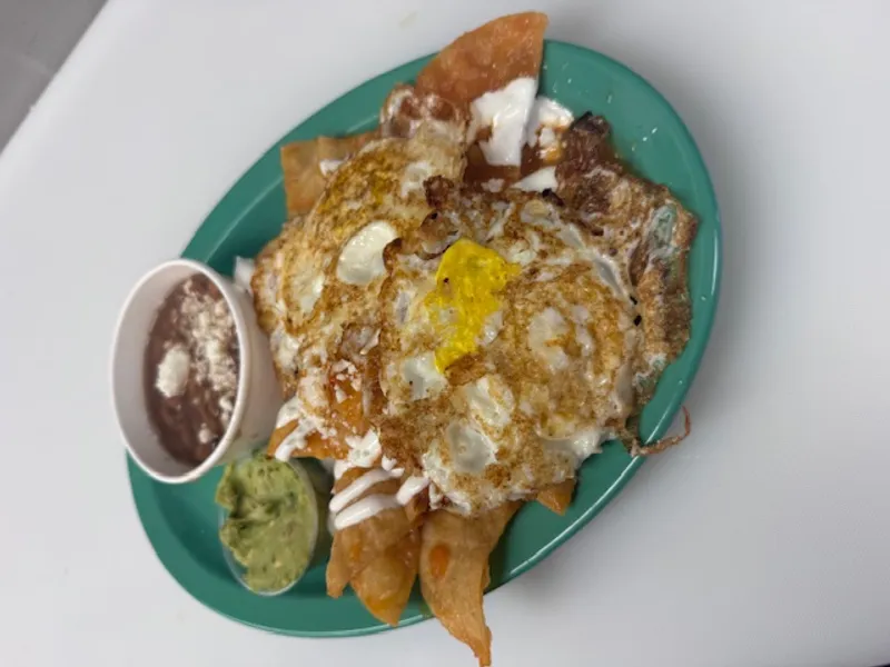 Chilaquies (Red & Green)