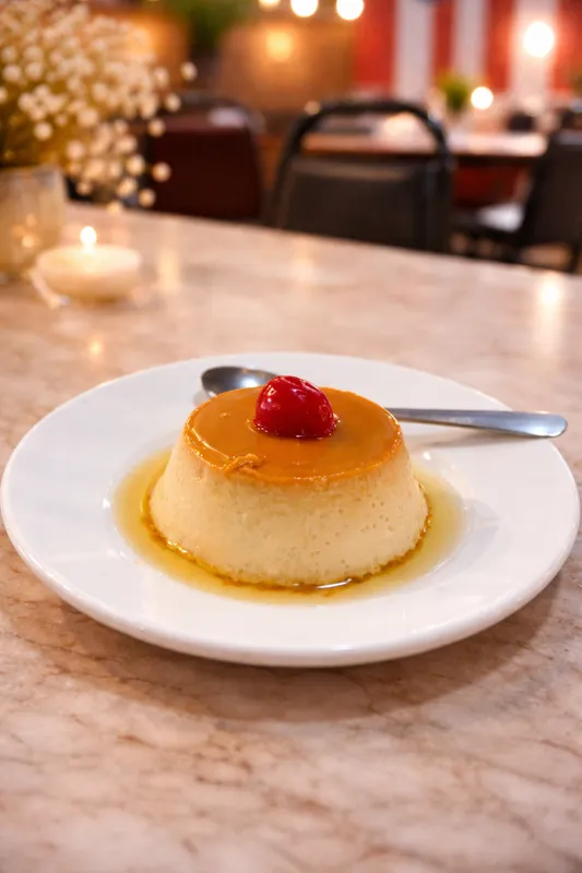Flan De Queso