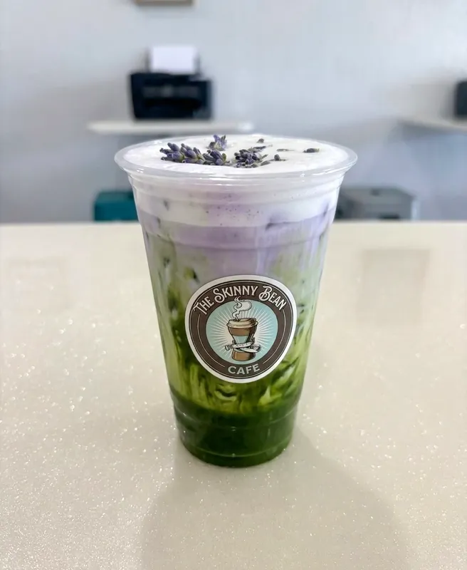 Lavender Matcha Latte