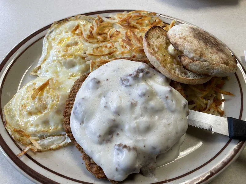Two Eggs Country Fried Steak