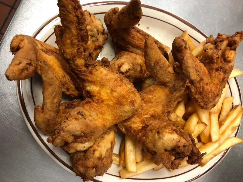 (3) Whole Wings And French Fries